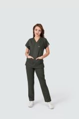 925 Haki Yeşili Likralı Viscon Takım