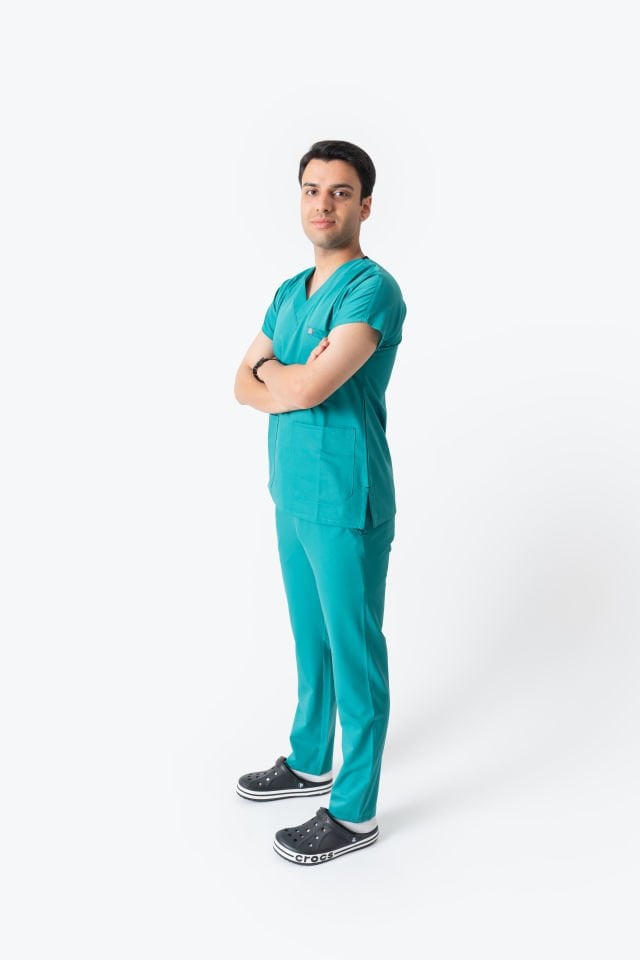 915 Benetton Yeşili Takma Kol Takım