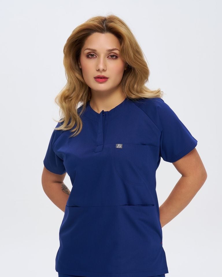 920 İndigo Bisiklet Yaka Lİkralı Viscon Takım(Pantolon Kargo Cep)