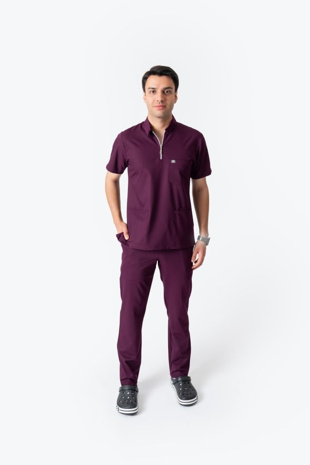 960 Mürdüm Polo Yaka Fermuarlı Takım