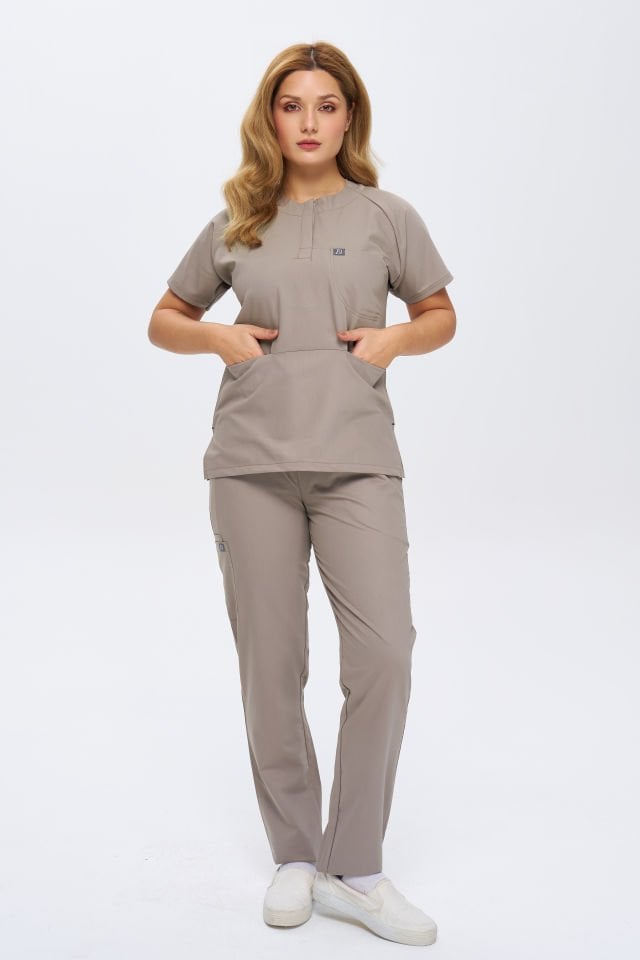 920 Vizon Bisiklet Yaka Lİkralı Viscon Takım (Pantolon Kargo Cep)