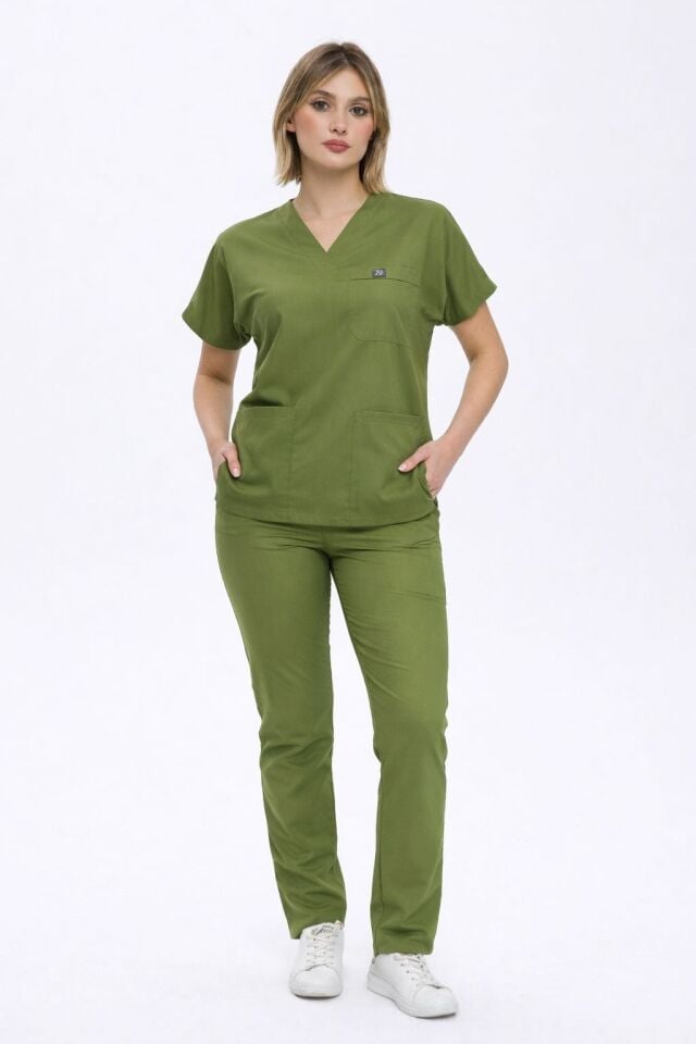 925 Eczacı Hizmet Forması Likralı Viscon Takım Garsshopper (ARMA YANINDA GÖNDERİLECEKTİR)