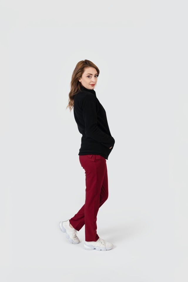 Siyah Polar Ceket