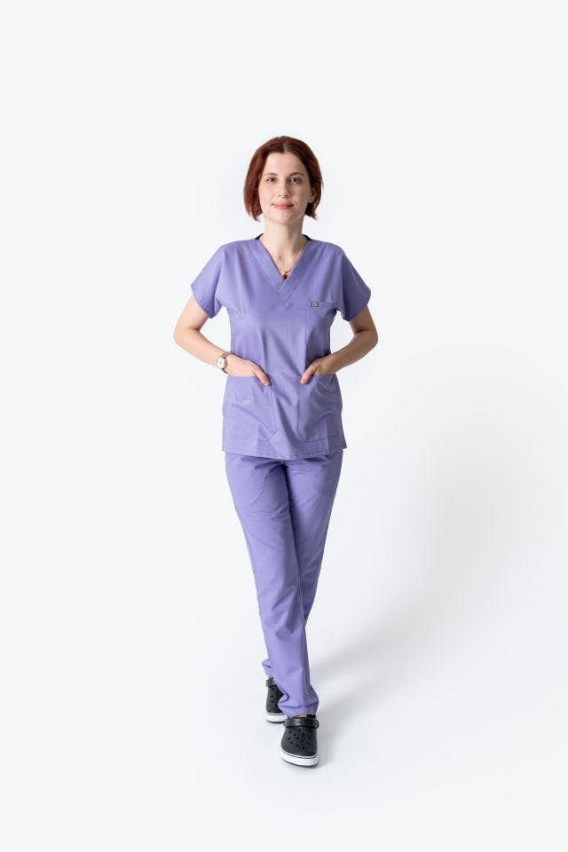 925 Açık Lila Likralı Viscon Takım