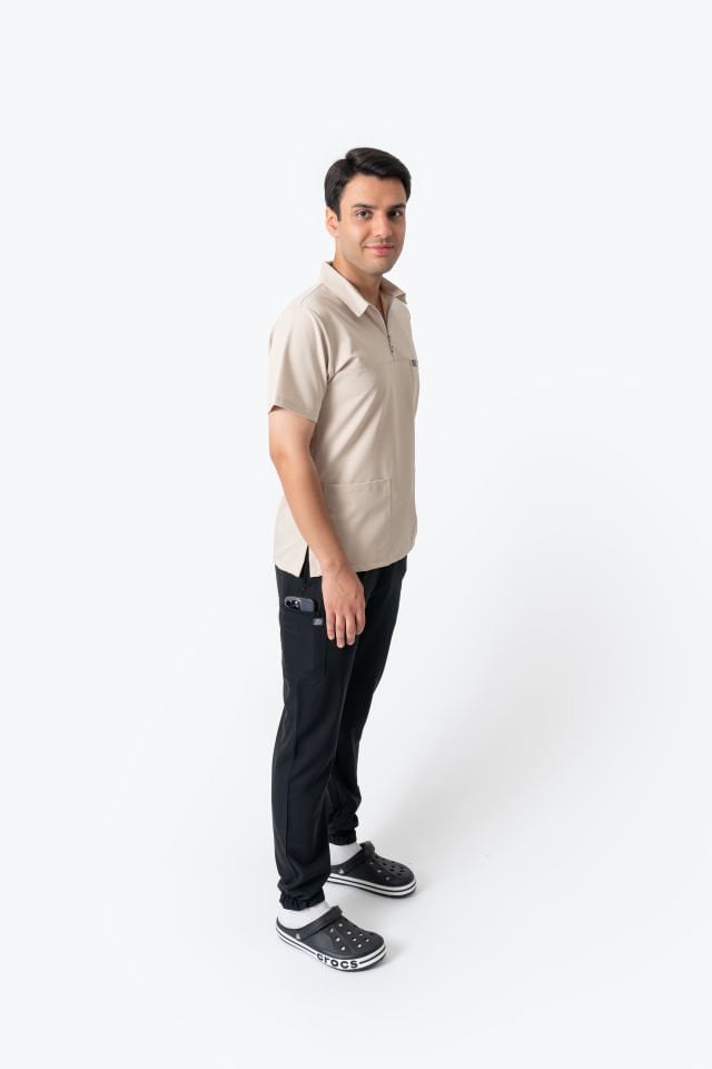 640 Siyah Jogger Model Tek Pantolon